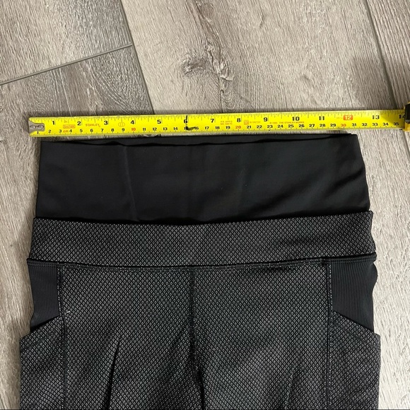 Lululemon en route crops diamond dot black 4 - Picture 5 of 5